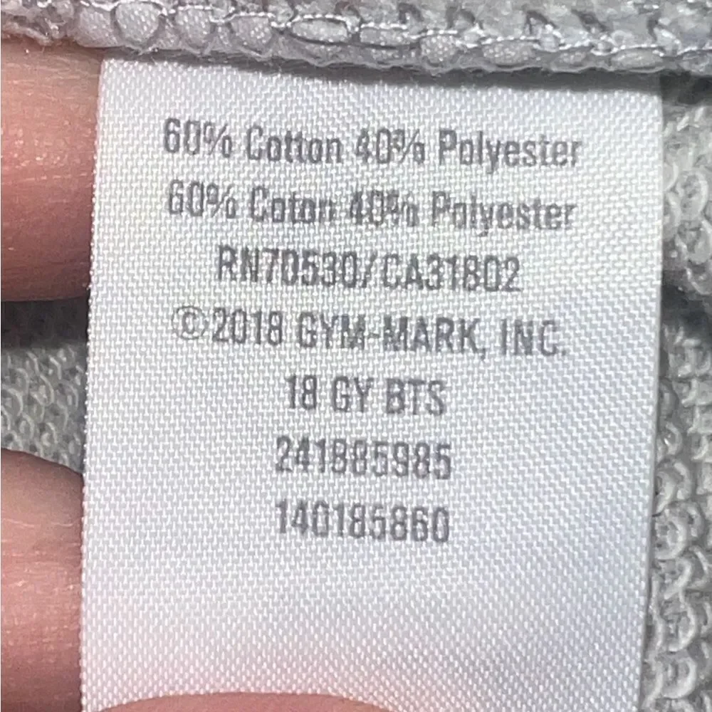 Gymboree Girls Rainbow Ringer Dress Heather Gray Pockets Small NWT